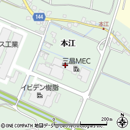 三晶ＭＥＣ株式会社　本江組立工場周辺の地図