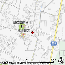 長野県中野市新保411周辺の地図