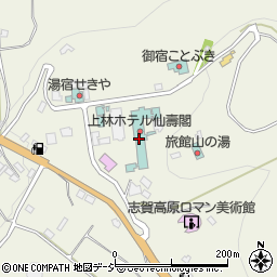上林ホテル仙壽閣周辺の地図