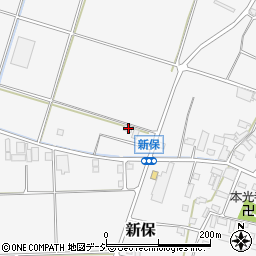 長野県中野市新保798周辺の地図