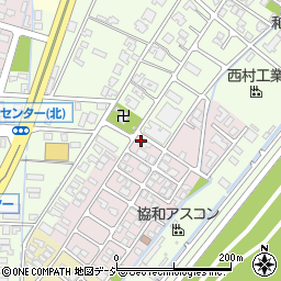 富山県高岡市出来田新町87-2周辺の地図