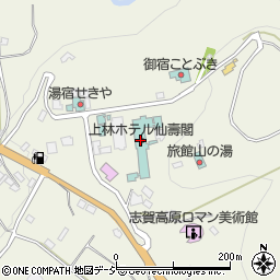 上林ホテル仙壽閣周辺の地図
