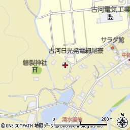 栃木県日光市細尾町322周辺の地図
