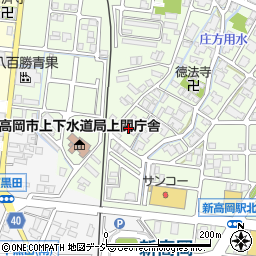 富山県高岡市京田236周辺の地図