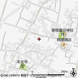 長野県中野市新保612周辺の地図