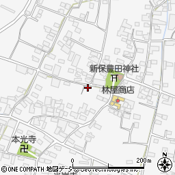 長野県中野市新保482周辺の地図