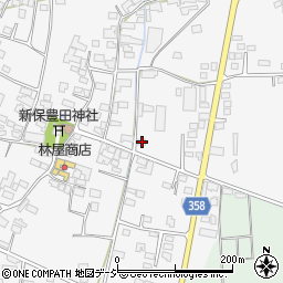 長野県中野市新保93周辺の地図