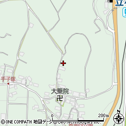 長野県長野市豊野町蟹沢周辺の地図