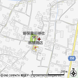 長野県中野市新保415周辺の地図