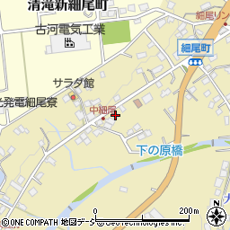 栃木県日光市細尾町434周辺の地図