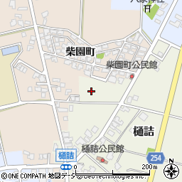 富山県高岡市樋詰周辺の地図