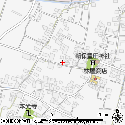 長野県中野市新保617周辺の地図