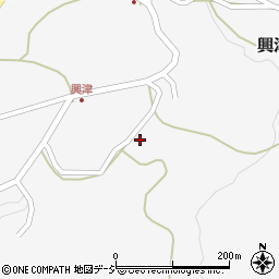 石川県津幡町（河北郡）興津（ハ）周辺の地図