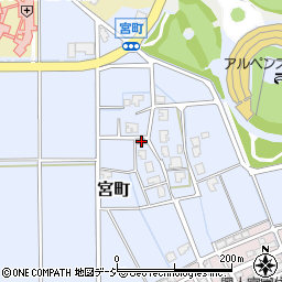 宮町会館周辺の地図