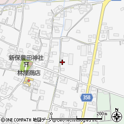 長野県中野市新保89周辺の地図