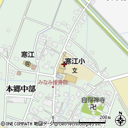 富山市立寒江小学校周辺の地図
