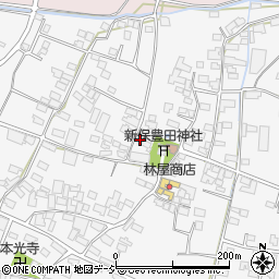 長野県中野市新保626周辺の地図