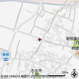 長野県中野市新保703周辺の地図