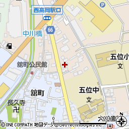 滝田美容院周辺の地図