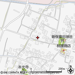 長野県中野市新保615周辺の地図