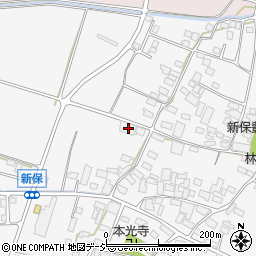 長野県中野市新保704周辺の地図