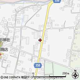 長野県中野市新保107周辺の地図