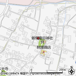 長野県中野市新保627周辺の地図