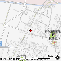 長野県中野市新保673周辺の地図