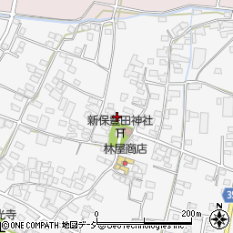 長野県中野市新保474周辺の地図