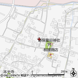長野県中野市新保623周辺の地図