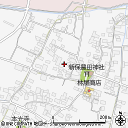 長野県中野市新保622周辺の地図
