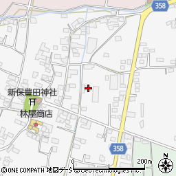 長野県中野市新保88周辺の地図