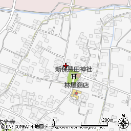 長野県中野市新保628周辺の地図