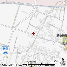 長野県中野市新保709周辺の地図