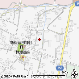 長野県中野市新保428周辺の地図