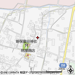 長野県中野市新保425周辺の地図