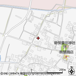 長野県中野市新保672周辺の地図