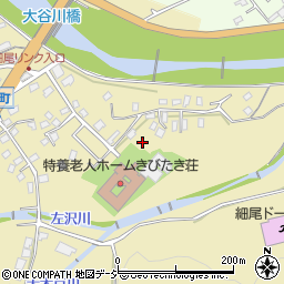 栃木県日光市細尾町周辺の地図