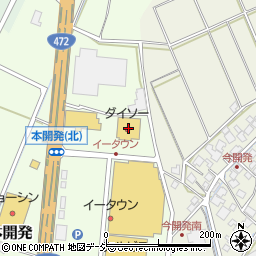 ダイソーイータウン富山大島店周辺の地図