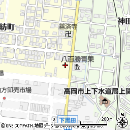 富山県高岡市鐘紡町6周辺の地図