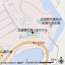 豆富懐石猿ヶ京ホテル周辺の地図