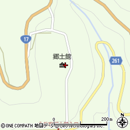 みなかみ町　永井宿・郷土館周辺の地図