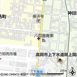 富山県高岡市鐘紡町6-30周辺の地図