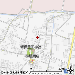 長野県中野市新保468周辺の地図
