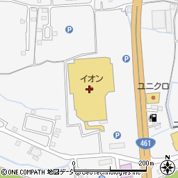 イオンペット今市店周辺の地図