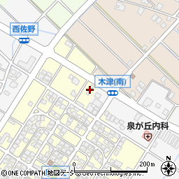カナショク高岡佐野店周辺の地図