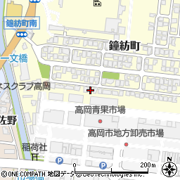 富山県高岡市鐘紡町9-55周辺の地図