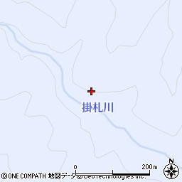 掛札川周辺の地図