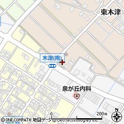 富山県高岡市木津1076-1周辺の地図