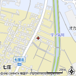 石川県かほく市七窪ハ154周辺の地図